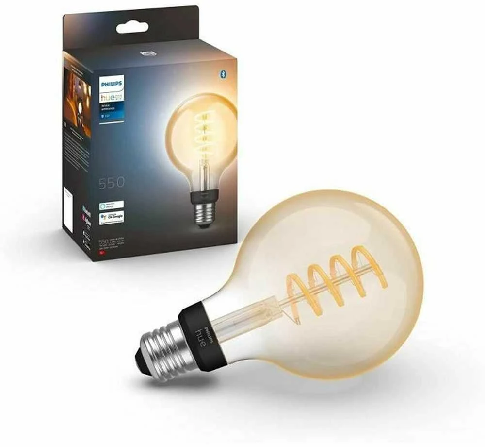 „Philips Hue WA 7W“ siūlinė G93 lemputė, E27 | E27 | 7 W | Nuo šiltos iki vėsios spalvos, 2200–4500 K | „Bluetooth“ ir „Zigbee“