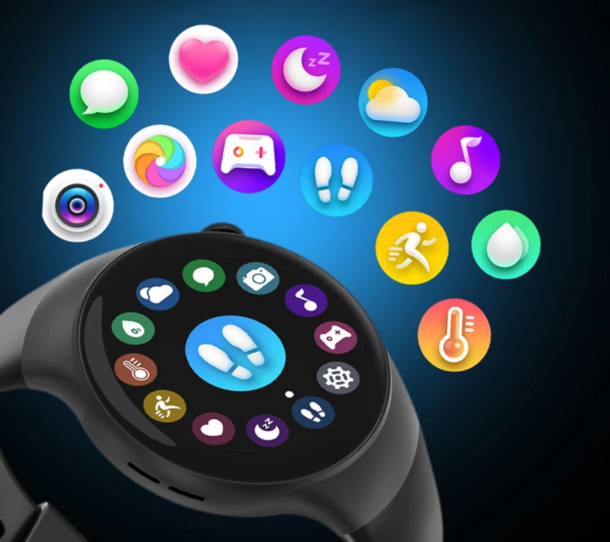 Išmanusis laikrodis UNISEX GRAVITY GT1-5 PRO - BLUETOOTH CONNECTIONS, ADDITIONAL PASSAGE (sg027e)