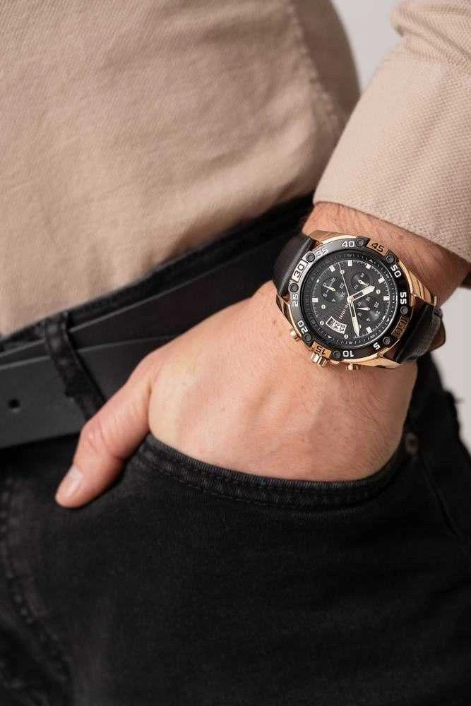 Išmanusis laikrodis UNISEX GRAVITY GT15-2 - BLUETOOTH CONNECTIONS, ADDITIONAL PASSAGE (sg029b)