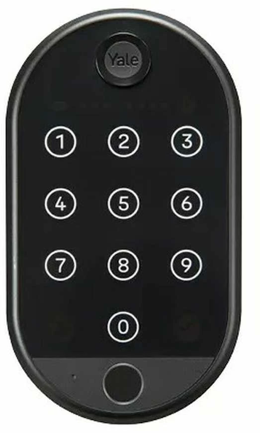 Išmanusis Domofonas - Yale 05/303000/BL Bluetooth Pirštų Atpažinimo Skaitytuvas Juodas