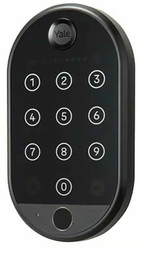 Išmanusis Domofonas - Yale 05/303000/BL Bluetooth Pirštų Atpažinimo Skaitytuvas Juodas