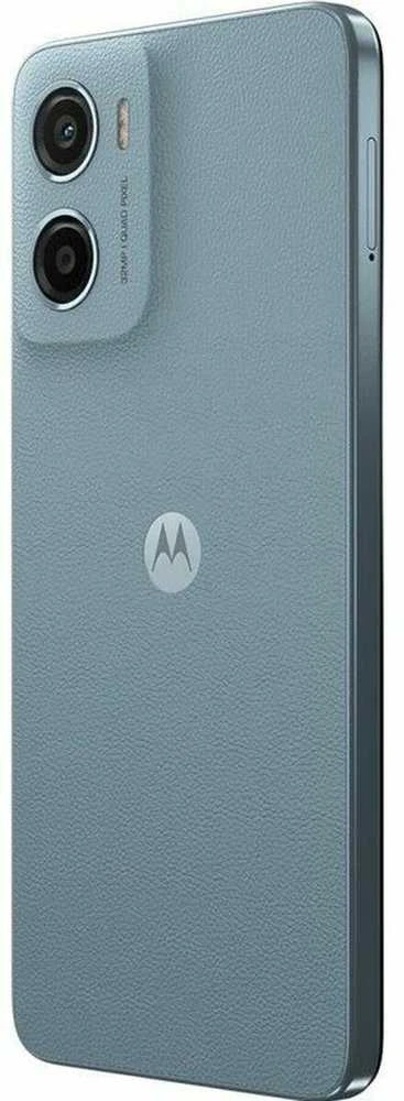 Motorola Moto e15 6,67 colių dviejų SIM kortelių Android 14 Edition Go 4G USB Type-C 2 GB 64 GB 5200 mAh Misty Mėlyna
