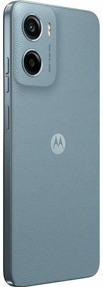 Motorola Moto e15 6,67 colių dviejų SIM kortelių Android 14 Edition Go 4G USB Type-C 2 GB 64 GB 5200 mAh Misty Mėlyna