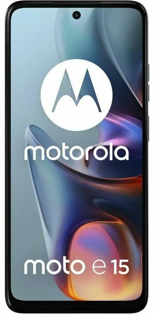 Motorola Moto e15 6,67 colių dviejų SIM kortelių Android 14 Edition Go 4G USB Type-C 2 GB 64 GB 5200 mAh Misty Mėlyna