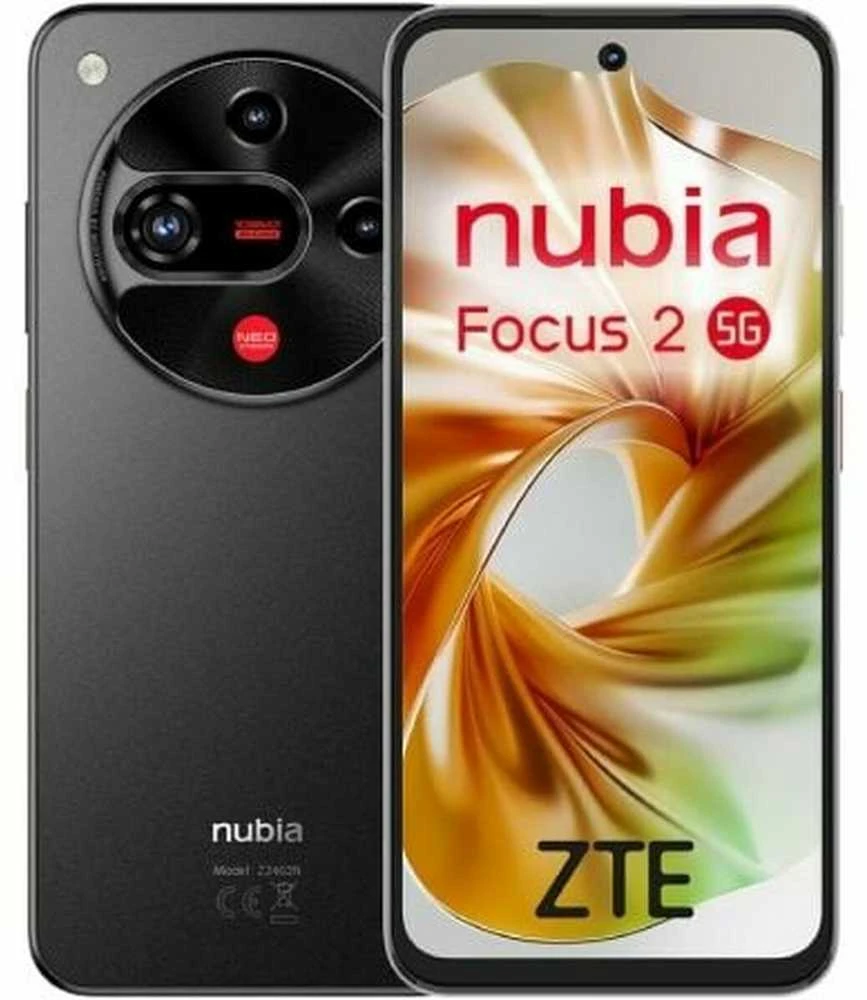Išmanusis telefonas Nubia Focus 2 5G, 8GB RAM, 256GB Storage, 108MP Camera, 6.7" 120Hz Ekranas (Juodas)