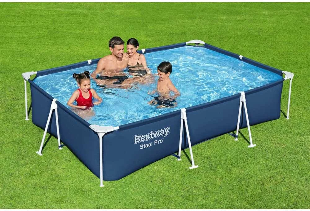 Baseinas karkasinis Bestway Steel Pro 56411, mėlynas, 3300 l