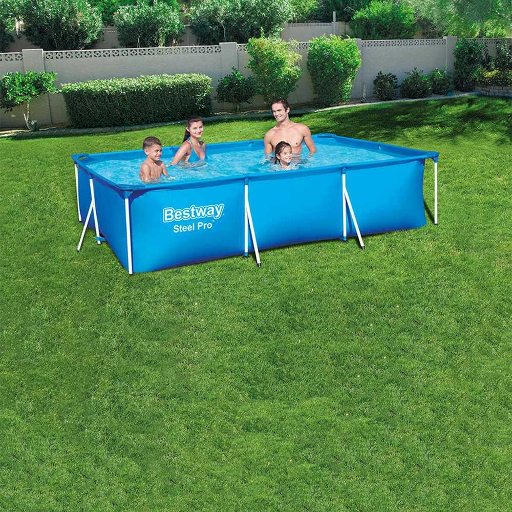 Bestway Stačiakampis karkasinis baseinas 300 x 201 x 66 cm