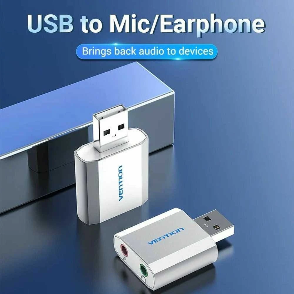 „Vention“ garso plokštė, USB 2 prievadų / VAB-S13, „Vention“