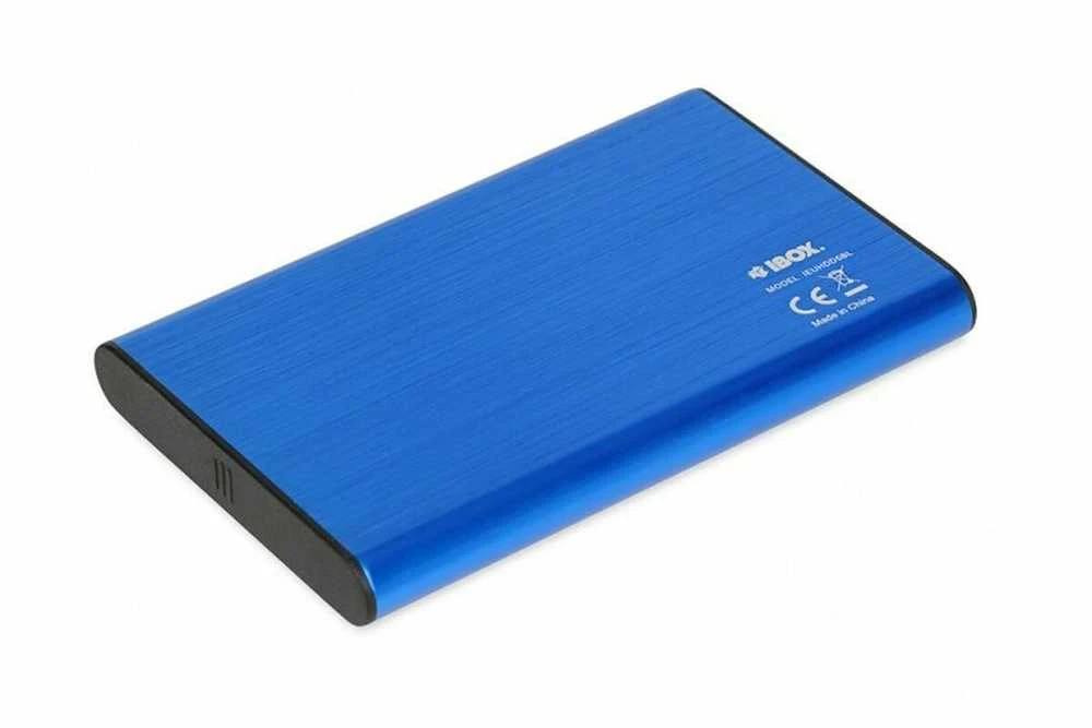 IBOX HD-05 korpusas HDD 2.5" USB 3.1 Gen.1 mėlynas