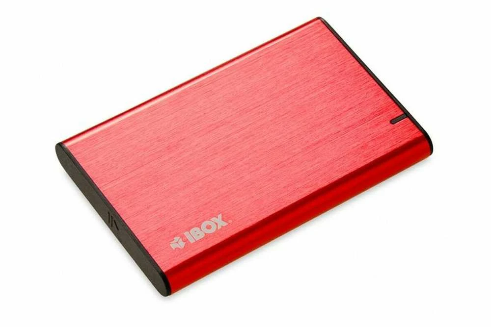 IBOX HD-05 korpusas HDD 2,5" USB 3.1 Gen.1 raudonas