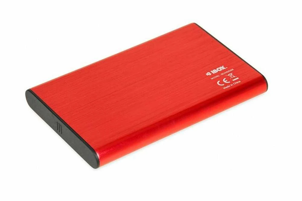 IBOX HD-05 korpusas HDD 2,5" USB 3.1 Gen.1 raudonas