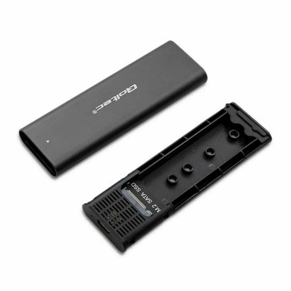 QOLTEC 50311 korpusas, skirtas M.2 SATA SSD / NGFF / C tipo USB