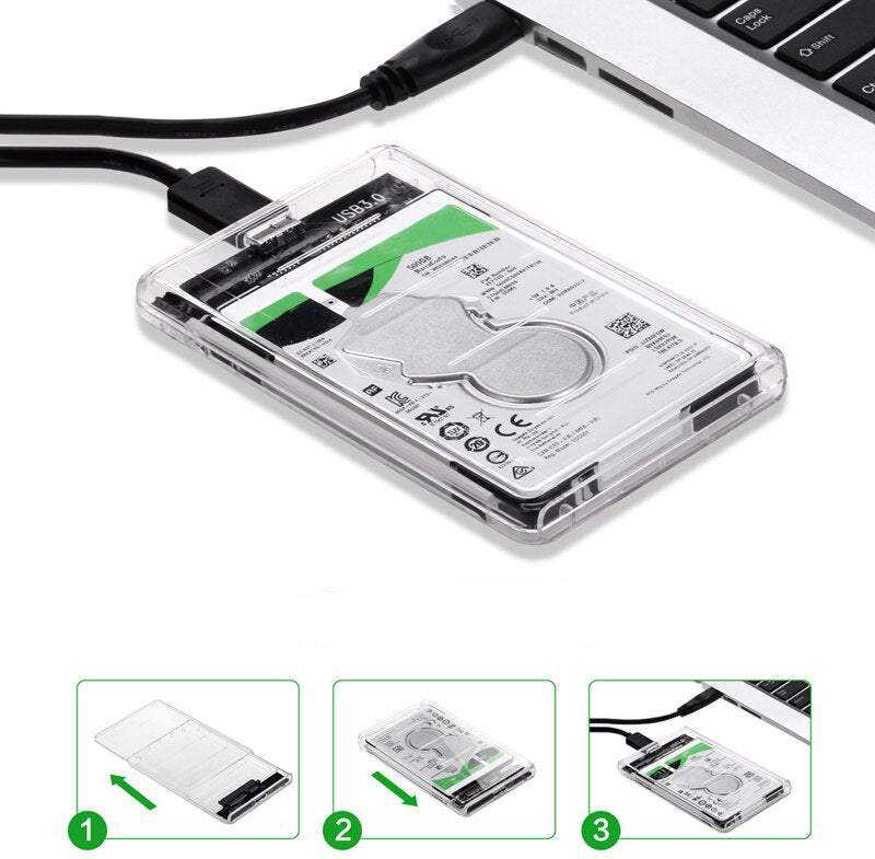 Dėklas kietajam diskui 2,5'' USB 3.0 SATA