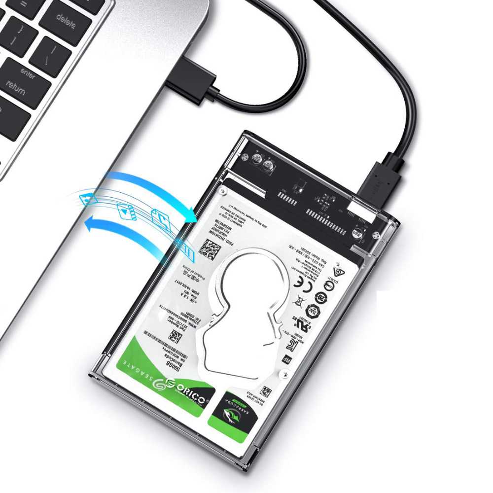 Dėklas kietajam diskui 2,5'' USB 3.0 SATA