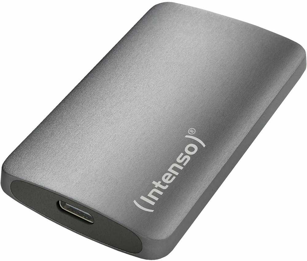 Kietasis diskas „Intenso Externe SSD TX800 1 TB“ – antracito spalvos, USB-A 3.2 Gen 2x2 (20 Gbit/s)