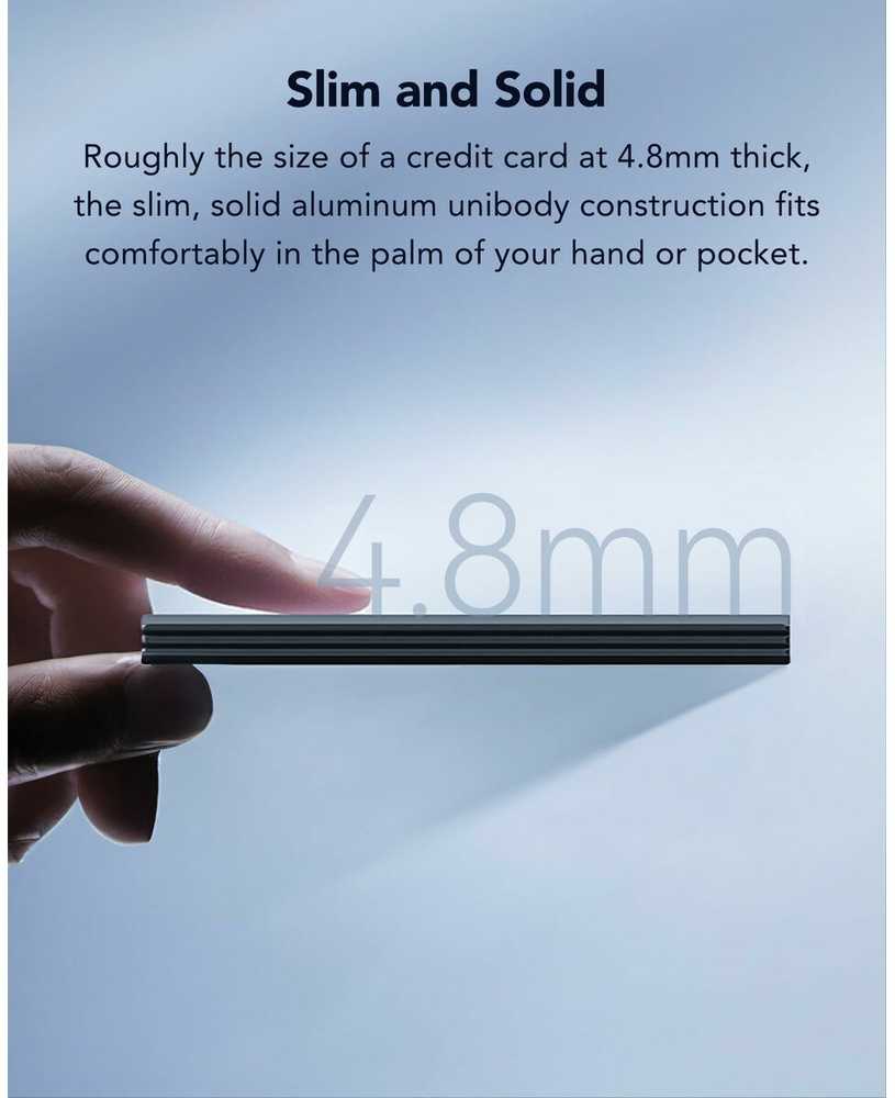 Kietasis diskas „Lexar SL500 1TB“ nešiojamasis SSD diskas