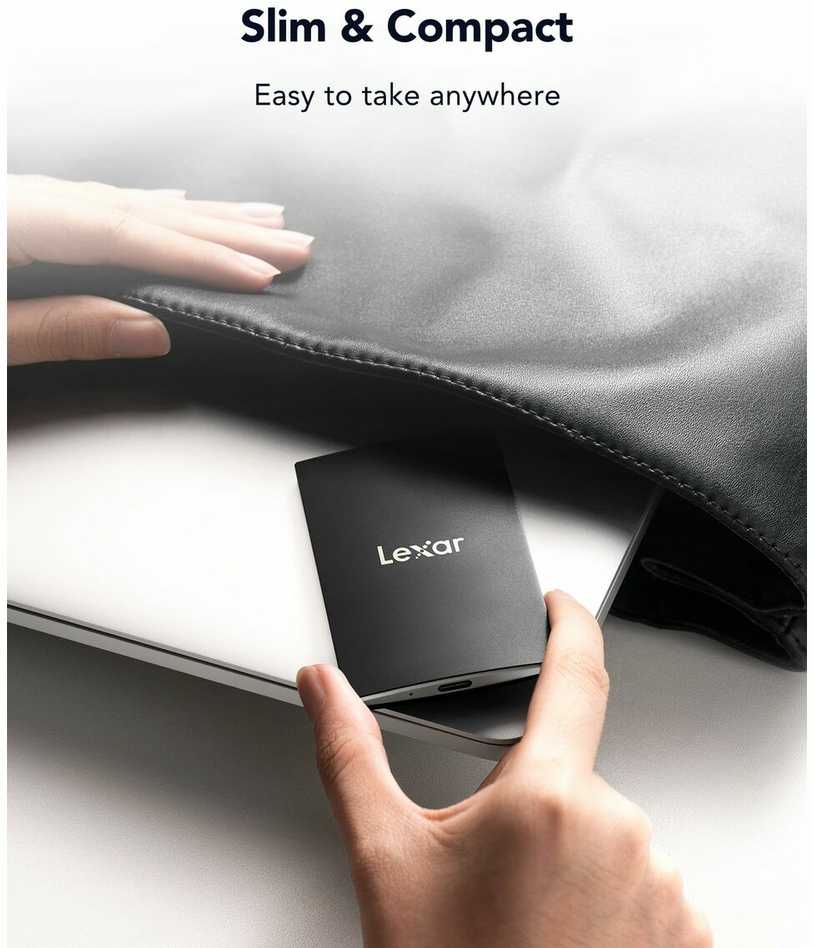 Kietasis diskas „Lexar SL500 2TB“ nešiojamasis SSD diskas