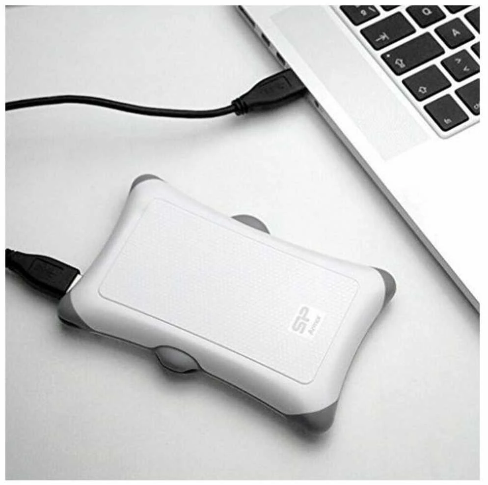 Kietasis diskas Silicon Power Armor A30 1TB | 1000 GB | 2,5" | USB 3.1 | Baltas