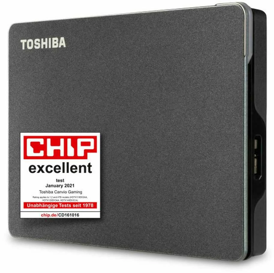 Toshiba ortable Išorinis kietasis diskas | Canvio Gaming | 1000 GB | 2.5 " | USB 3.2 Gen 1 | Juodas
