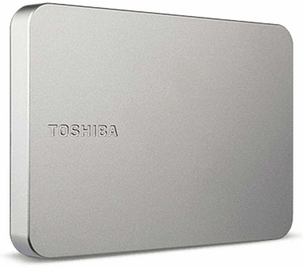 TOSHIBA 2 TB Išorinis kietasis diskas HDD - CANVIO FLEX (WARM Sidabrinis)