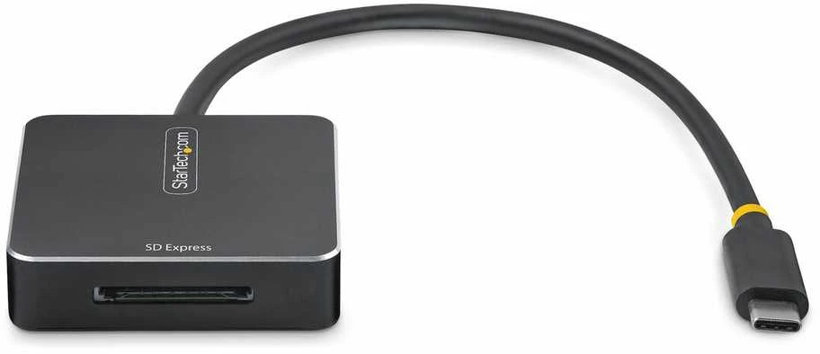 StarTech 1B-USB-C-SDE ADAPTER kortelių skaitytuvas USB 3.2 Gen 2 (3.1 Gen 2) Type-C Juodas