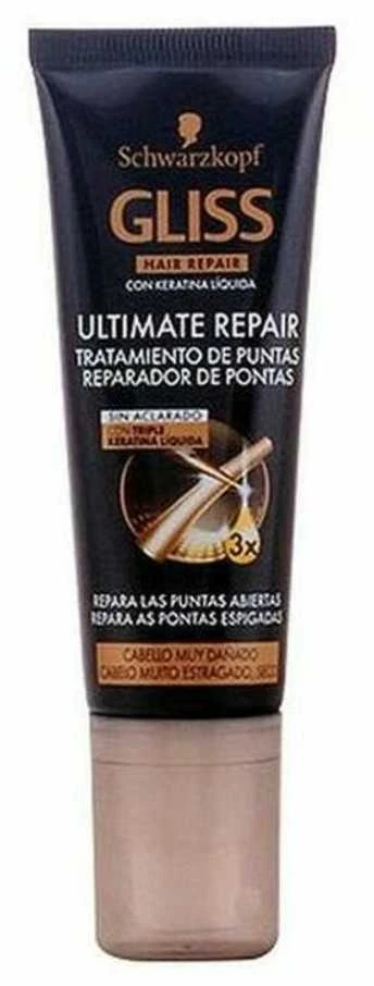 Schwarzkopf Gliss Ultimate Repair Sealed Ends priemonė plaukų priežiūrai 50ml