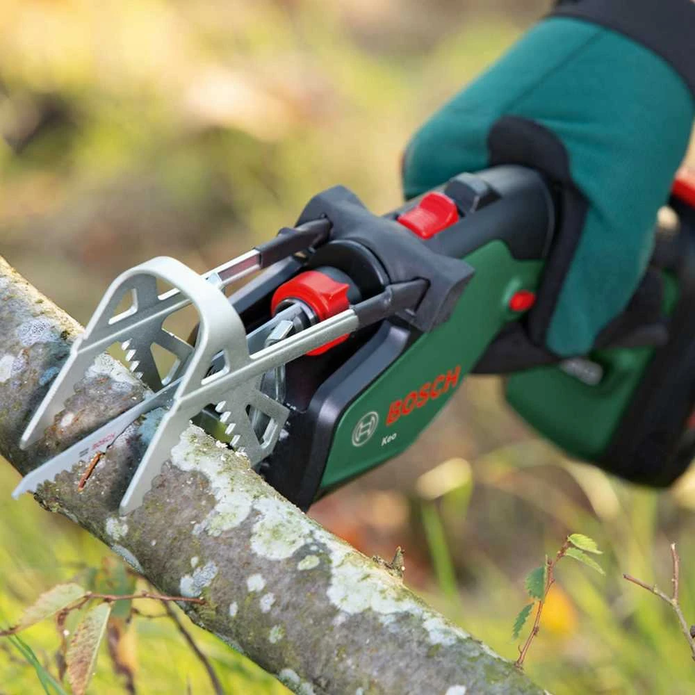 Bosch genėjimo pjūklas KEO 18 LI be akumuliatoriaus ir kroviklio