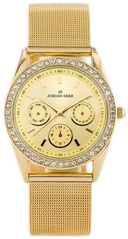 MOTERIŠKAS LAIKRODIS JORDAN KERR - AW273 (zj859b) - antyalergiczny