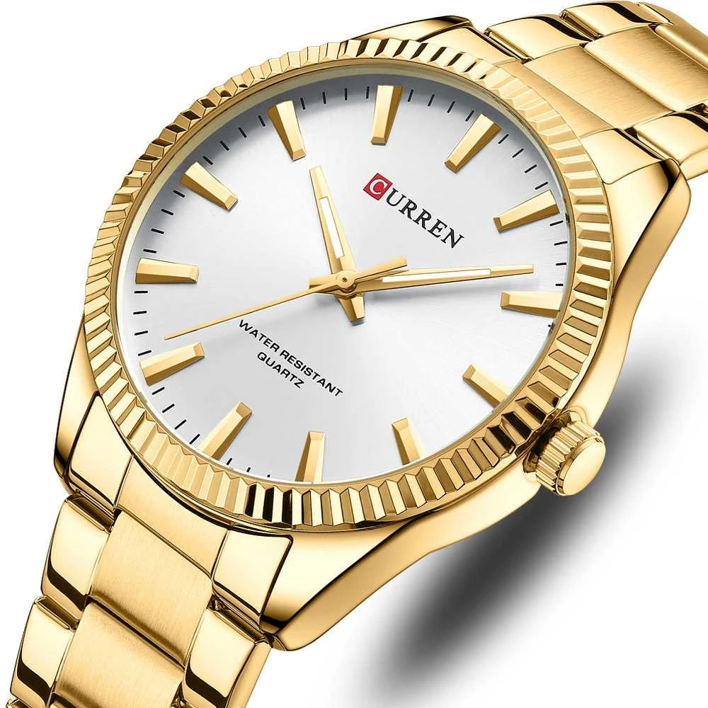 Laikrodis Mot. PERFECT S636-1, Auksinis