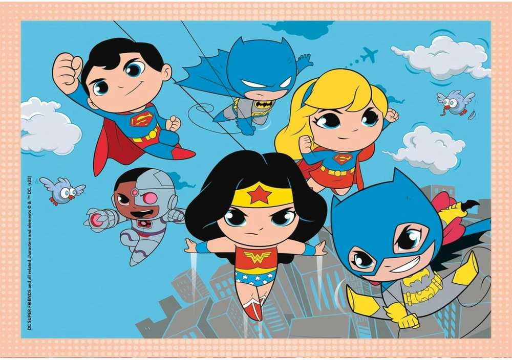 Clementoni Dėlionė 72 vnt. - Superfriends