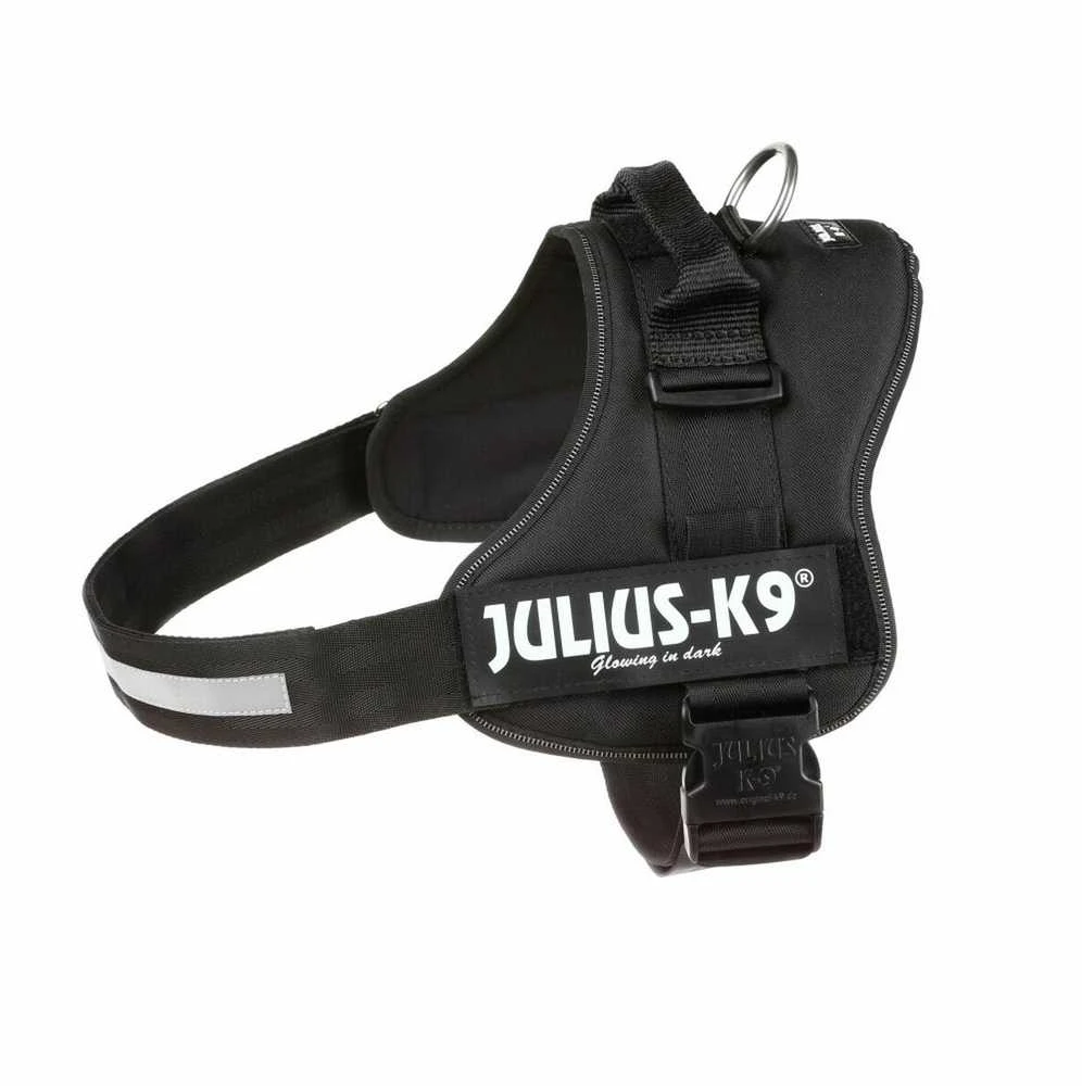 Trixie K9®Powerharness, 2XL/3: 82-116 cm/50 mm, juodos