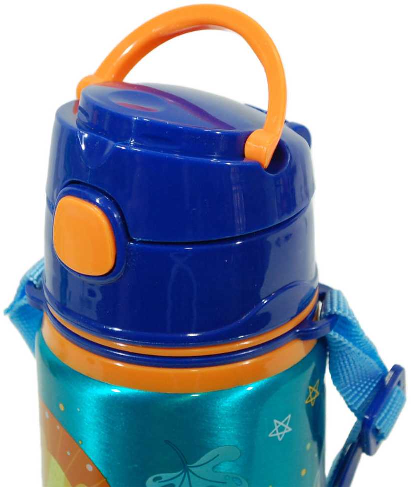 „Jungle Jungle“, gyvūnų skonio aliuminio butelis su karabinu, 600 ml