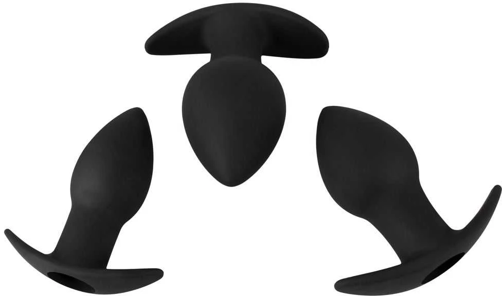 Black Velvets BV Vibrating Butt kištukai per 3 s