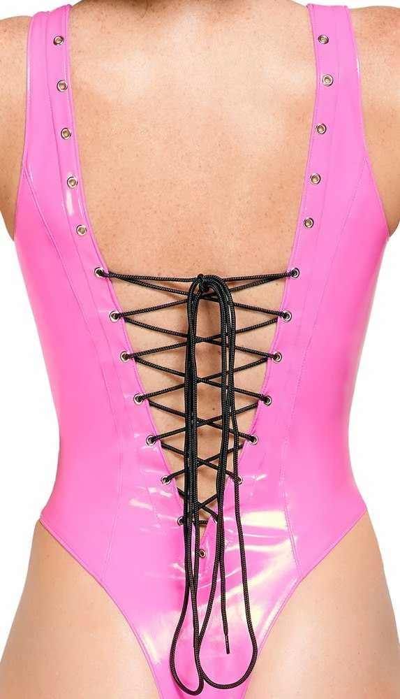 Pink Rožinė Vinyl Body rožinė S