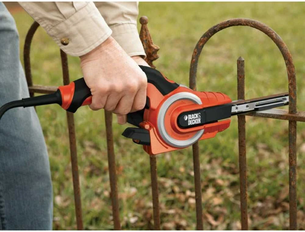 Juostinis šlifuoklis Black & Decker KA902EK
