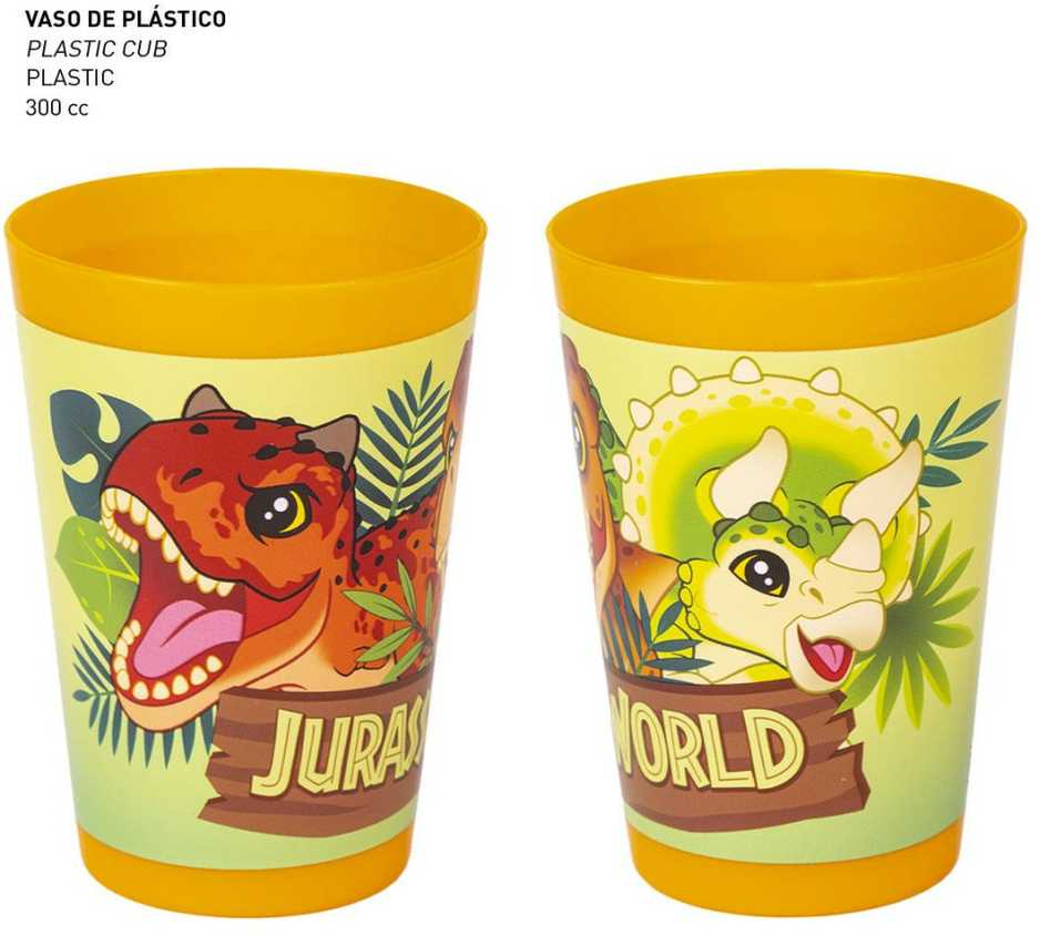 Kelioninis Vaikų tualeto reikmenų rinkinys kelionei Jurassic Park 4 Dalys Oranžinė