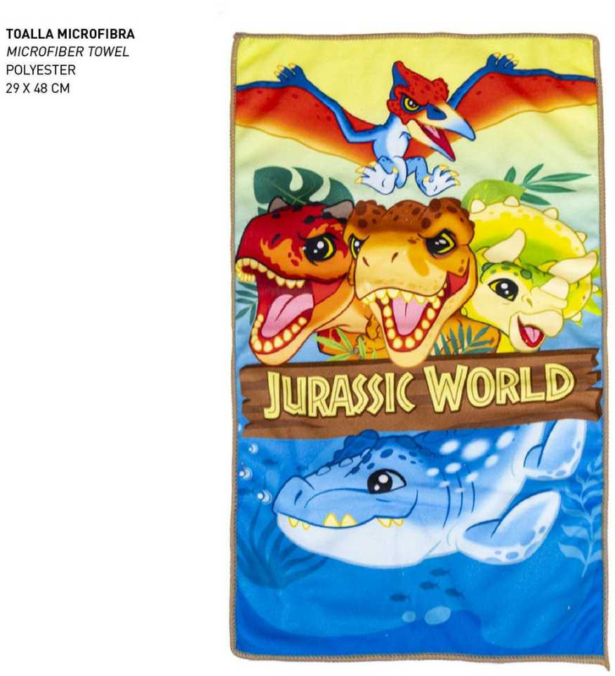 Kelioninis Vaikų tualeto reikmenų rinkinys kelionei Jurassic Park 4 Dalys Oranžinė