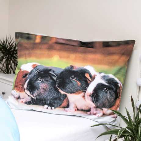 Patalynė bawełniana 140x200 Świnka morska poszewka 70x90