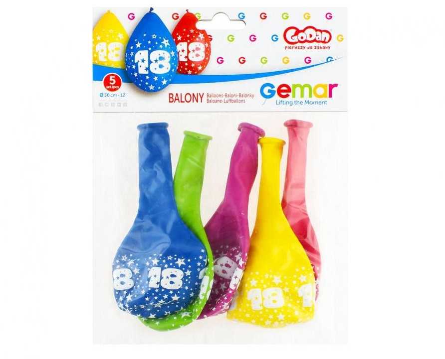 SDM GoDan Balony 12" su nadr."18"past.wisz.A5 GS110/18W 18456