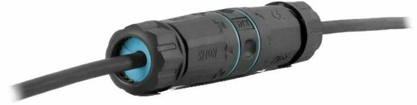 Delock kabelio jungtis RJ45 lizdas RJ45 lizdas Cat.6A atsparus vandeniui