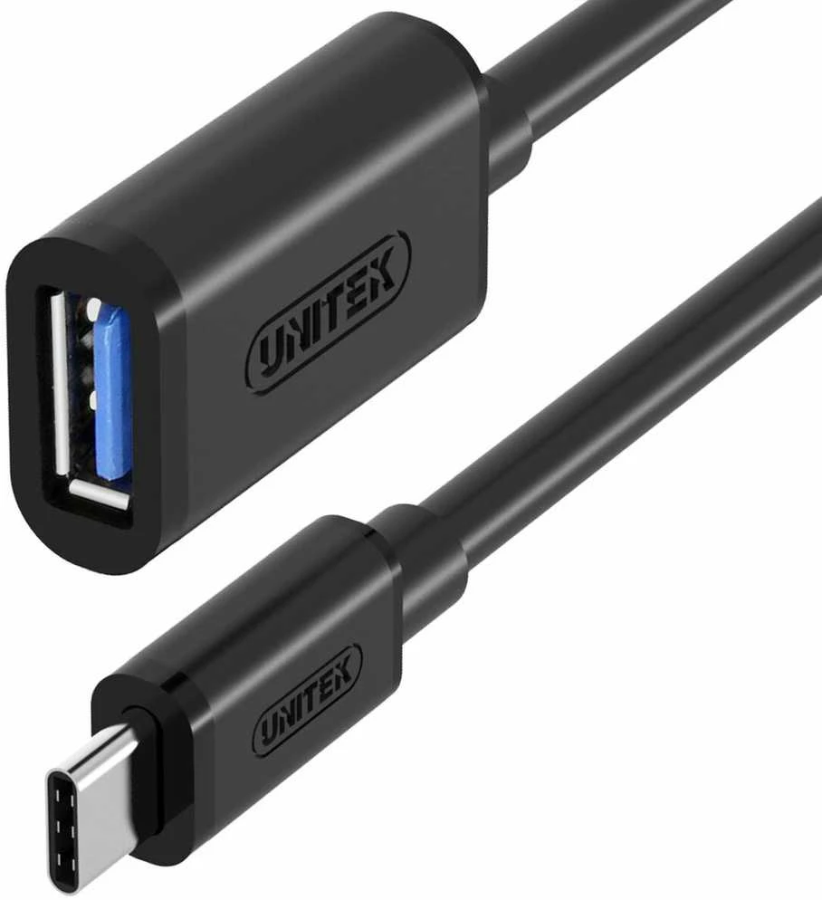 UNITEK Y-C476BK Unitek C tipo USB kabelis į USB AF, Y-C476BK