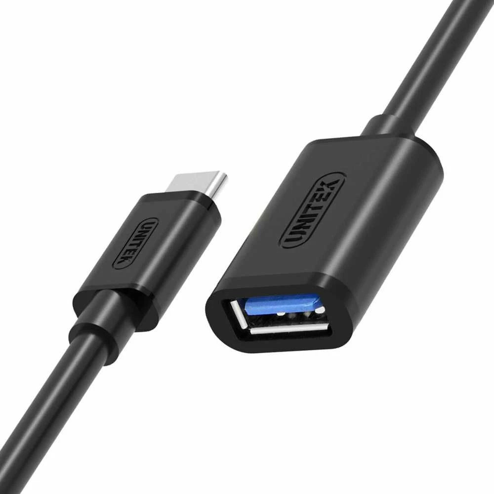 UNITEK Y-C476BK Unitek C tipo USB kabelis į USB AF, Y-C476BK