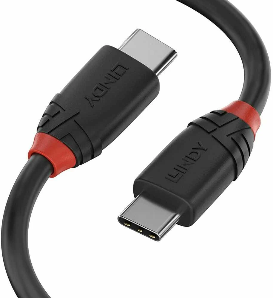 CABLE USB3.2 C-C 1.5M/Juodas 36907 LINDY
