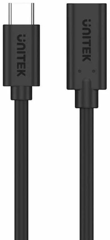 UNITEK C14086BK-1,5 m pratęsimo kabelis USB-C 4K 60HZ PD 20V/5A 1,5m
