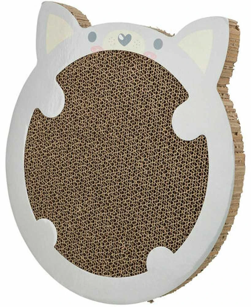 Trixie Junior kartoninė draskyklė su katžole, 31×2.5×32.5cm, pilka