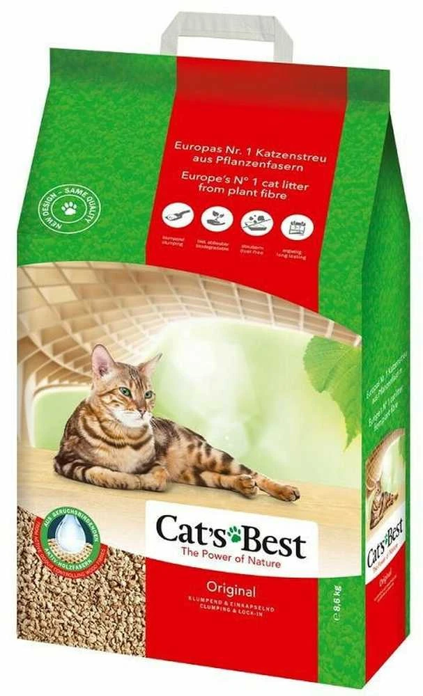 Cats Best OkoPlus Original Natūralus kraikas katėms 20L