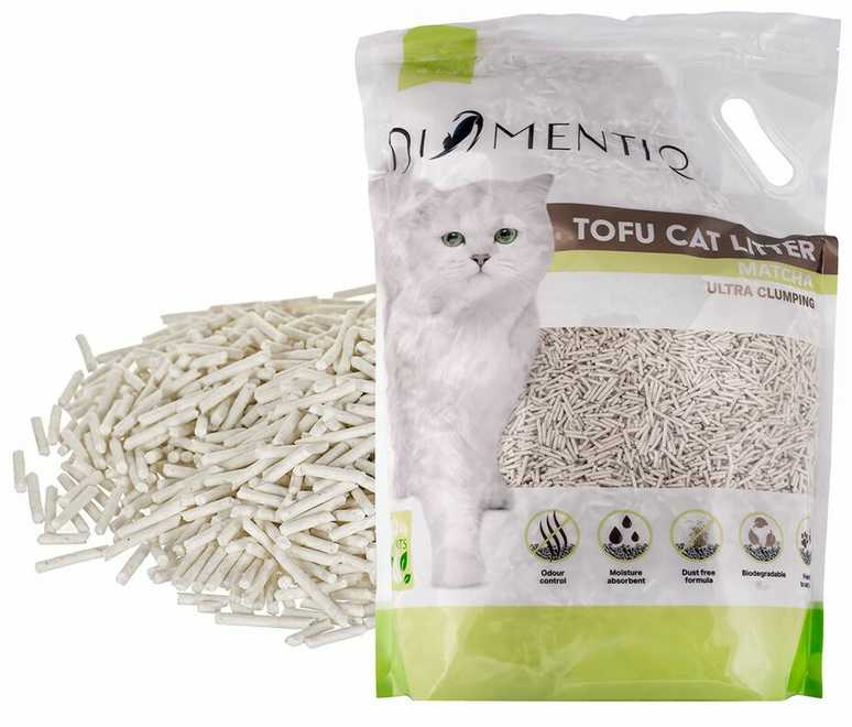 DIAMENTIQ Tofu Matcha Ultra gumulėlių kraikas augaliniu pagrindu 4kg
