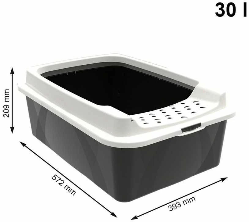 Kačių Kraiko Dėžė - Rotho Bonnie Eco Juodas