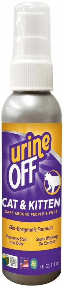 Urine OFF Cat 118ml purškiama priemonė kačių šlapimo kvapui ir dėmėms naikinti