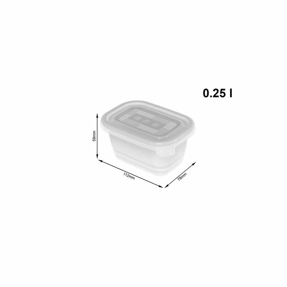 ROTHO Freeze - šaldiklis container - 6x250ml